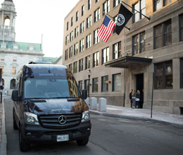 Complimentary transportation